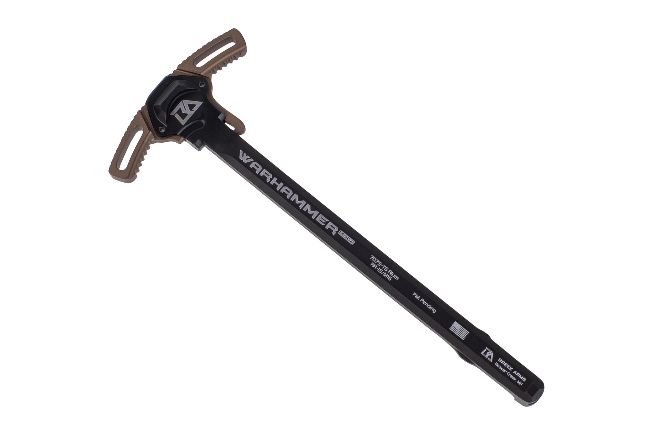 Breek Arms Warhammer Mod2 AR-15 Ambidextrous Charging Handle - FDE